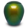 Keramik Urne grün