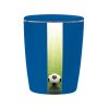 Naturstoff Urne - Fußball - königsblau